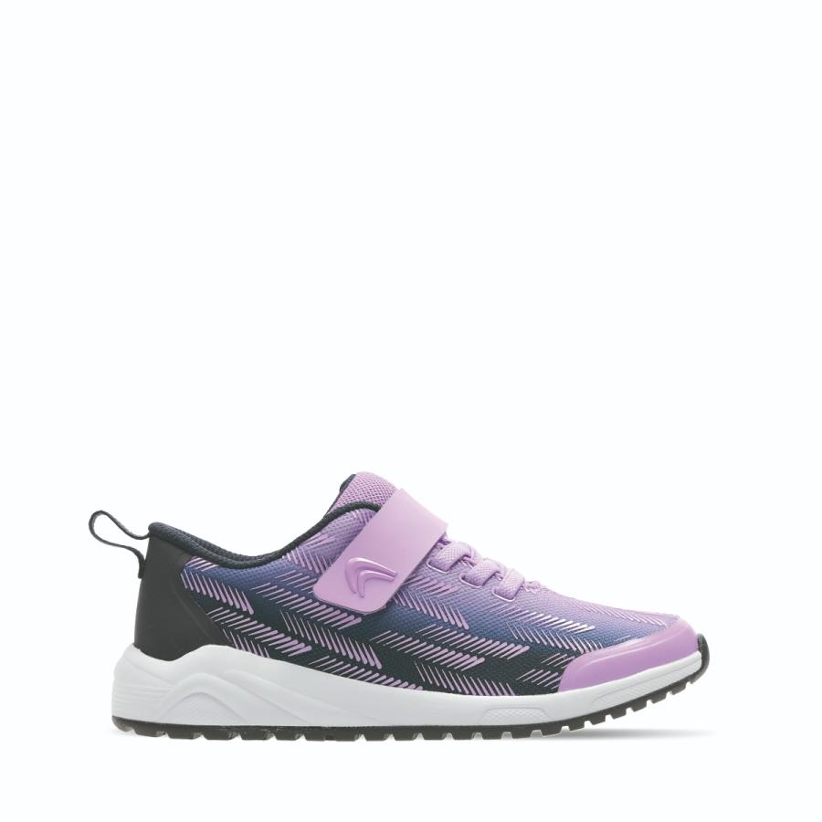 Lilac kids trainers