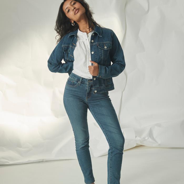 Levi's jacket and jeans